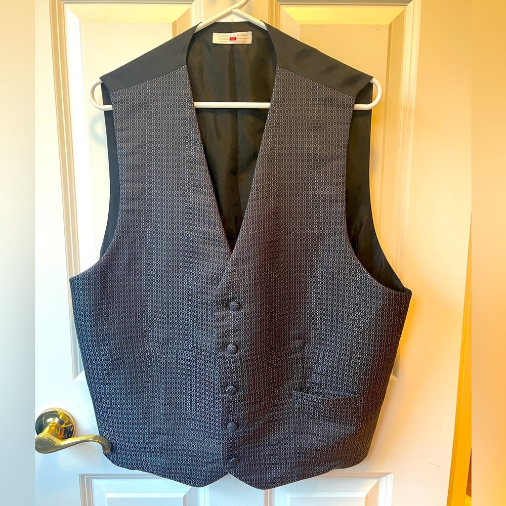 Men’s Carrot & Gibbs silk vest